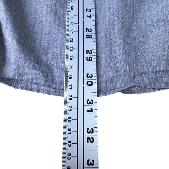 Peter Millar Crown Crafted Fleece Finish Shirt Men's XL Gray Long Sleeve Button - Picture 10 of 10